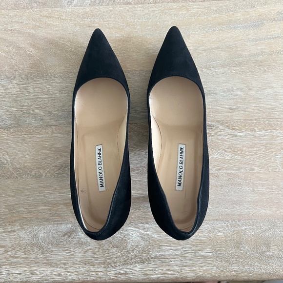 Manolo Blahnik Black Heels - Picture 12 of 16